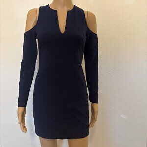 Alice & Olivia Cold Shoulder Cocktail Dress - Size 0